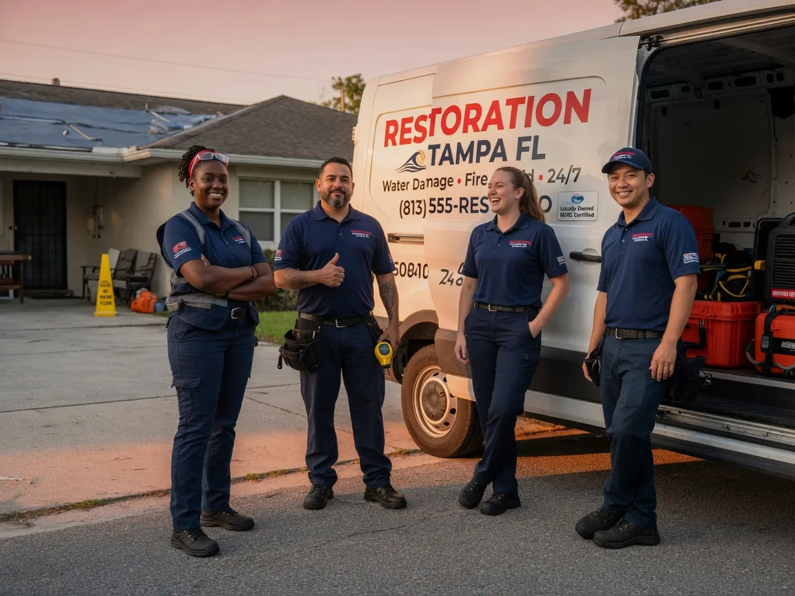 Water Damage Restoration company in Lewiston, CA